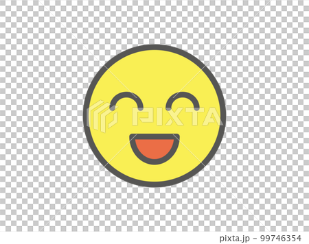 可愛的微笑笑臉 icon_emoticon 表情符號 99746354