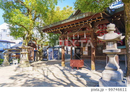 大阪天満宮境内 白米稲荷社 拝殿 大阪天満宮境内 白米稲荷社 拝殿 99746611