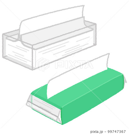 ペーパータオルのイラスト 99747367