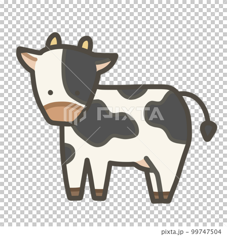 牛手繪插畫 99747504