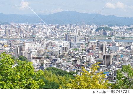 広島古田台から眺めた景色 99747728