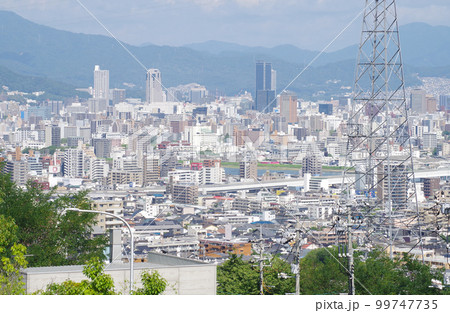 広島古田台から眺めた景色 99747735
