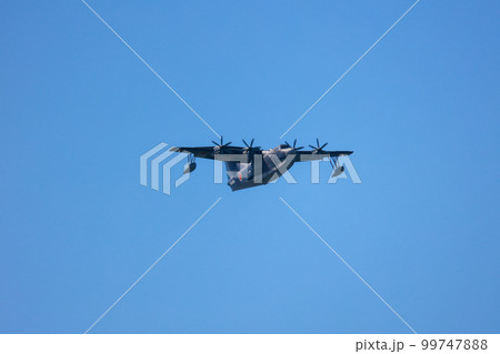 海上自衛隊 US-2 プロペラ機 航空祭 救難機 海上自衛隊 US-2 プロペラ機 航空祭 救難機 99747888