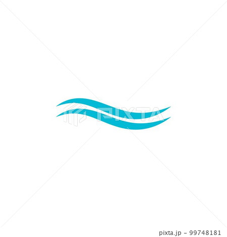 water wave logo water wave logo 99748181
