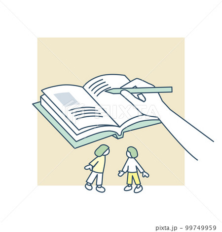 ノートにいろいろな事をメモする。記録することを大切にする 99749959