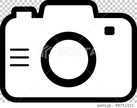 相機簡單插畫圖標 99751321