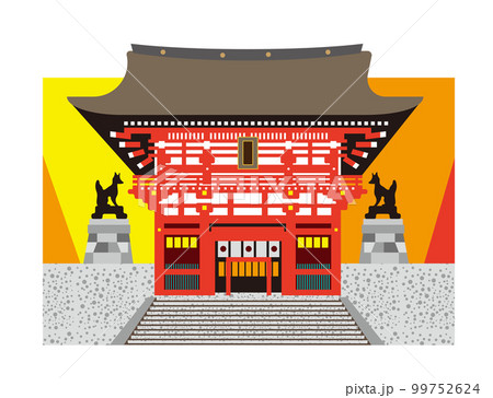 伏見稲荷　京都の人気スポット 99752624