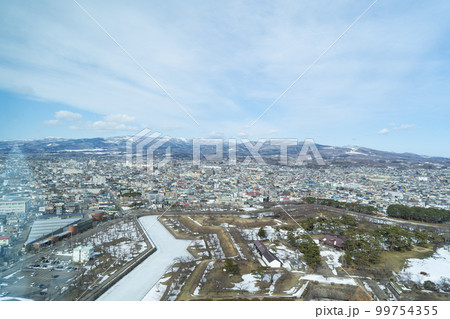 箱館・五稜郭タワーから見た景色 箱館・五稜郭タワーから見た景色 99754355