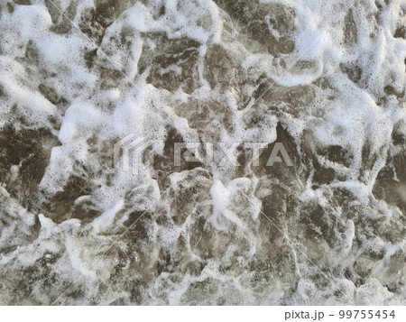 White splash foam on water White splash foam on water 99755454