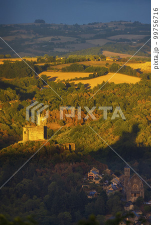 Chateau de Najac, Aveyron, Southern France Chateau de Najac, Aveyron, Southern France 99756716
