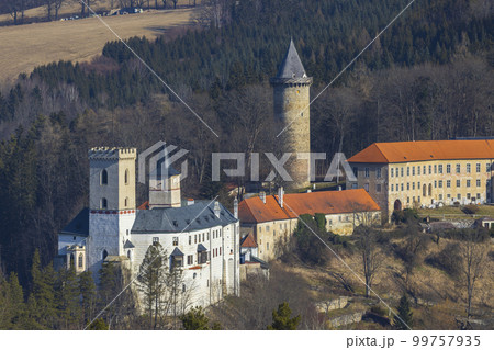 Rozmberk nad Vltavou Castle , Czech Republic Rozmberk nad Vltavou Castle , Czech Republic 99757935