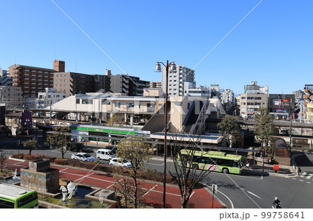 JR宇都宮線東大宮駅東口の風景 99758641