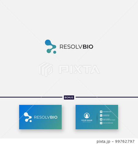 simple letter R Biotechnology logo abstract simple letter R Biotechnology logo abstract 99762797