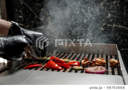 cooking delicious food in the kitchen with the addition of spices cooking delicious food in the kitchen with the addition of spices 99763668