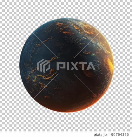 Imagery of imaginary planets for your cosmic image. Ai generated. 99764326