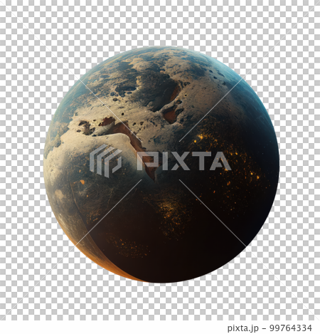 Imagery of imaginary planets for your cosmic image. Ai generated. 99764334