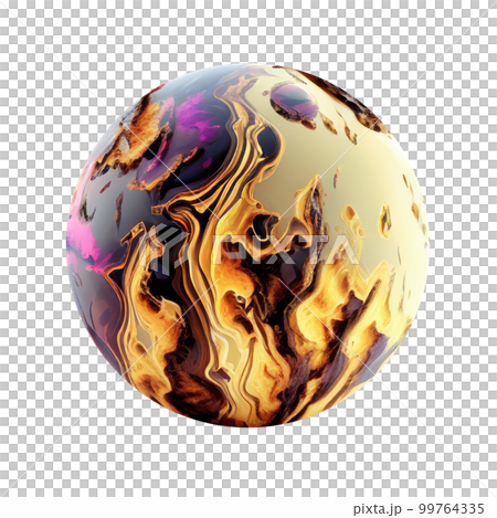 Imagery of imaginary planets for your cosmic image. Ai generated. 99764335