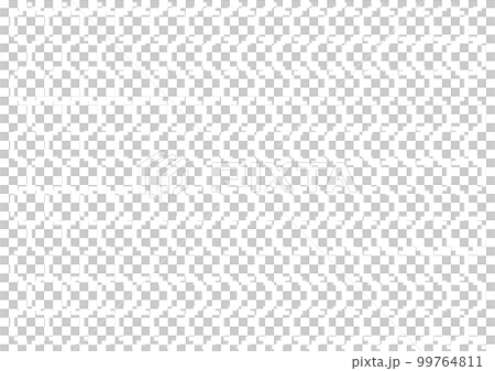 ドットで大きい亀甲柄のパターン日本文様　白色 99764811