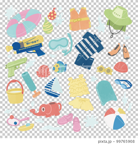 夏の水遊び・プールグッズセット 99765908