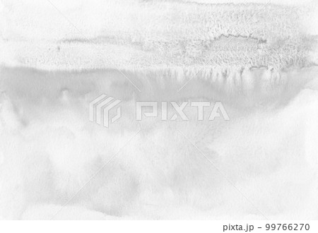 Watercolor light gray background. Stains on paper. Monochrome backdrop Watercolor light gray background. Stains on paper. Monochrome backdrop 99766270