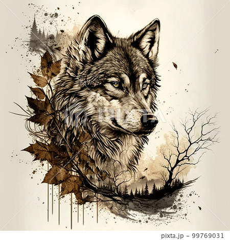 狼 レンチュラー 絵 狼 レンチュラー 絵