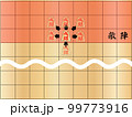 将棋の駒の動き成銀 99773916