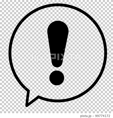 驚喜標記講話泡泡 驚喜標記講話泡泡 99774172