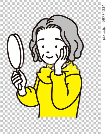 笑顔のおばさま 笑顔のおばさま 99774334