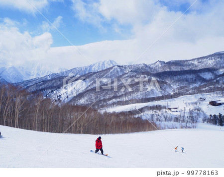 栂池高原スキー場 栂の森ゲレンデ 栂池高原スキー場 栂の森ゲレンデ 99778163