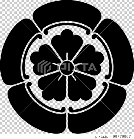 家紋【五瓜に唐花】 99779967