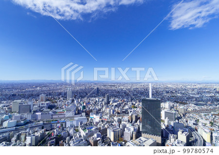 東京 池袋から望む関東平野を望む 東京 池袋から望む関東平野を望む 99780574