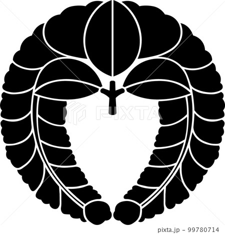 家紋【下り藤】 99780714