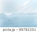 鳥が飛び立った水辺 99782201