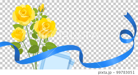 父の日薔薇の花束のイメージ_バナーフレーム（2：1） 99783051
