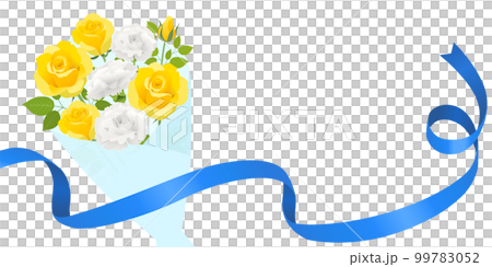 玫瑰/康乃馨花束和絲帶_橫幅框架的圖像 (2:1) 玫瑰/康乃馨花束和絲帶_橫幅框架的圖像 (2:1) 99783052