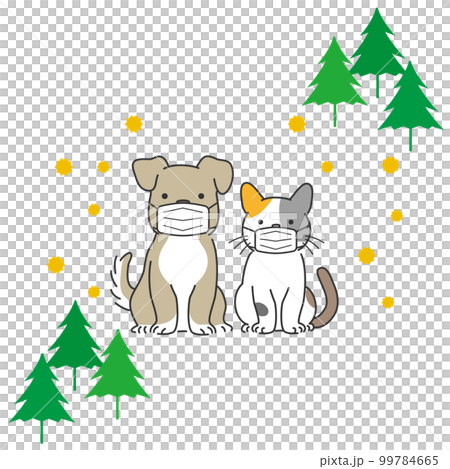 犬や猫の花粉アレルギー 犬や猫の花粉アレルギー 99784665