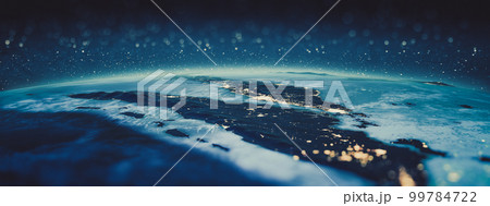 Sumatra island from space Sumatra island from space 99784722