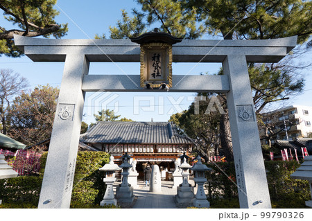 大阪府　住吉大社の 総本社「攝津國一之宮 住吉大社」の別宮「種貸社」 99790326