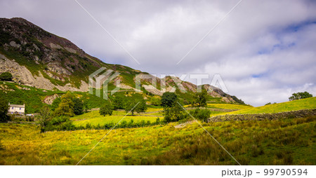 Amazing landscape and nature of Lake District National Park 99790594