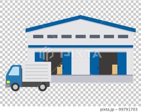 Illustration of the delivery company Illustration of the delivery company 99791703