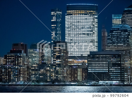 Financial district of Downtown Manhattan - travel photography Financial district of Downtown Manhattan - travel photography 99792604