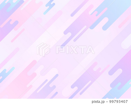 背景画像 ポップ ビジネス バックグラウンド 幾何学 カラフル ピンク色 水色 紫色 99793407