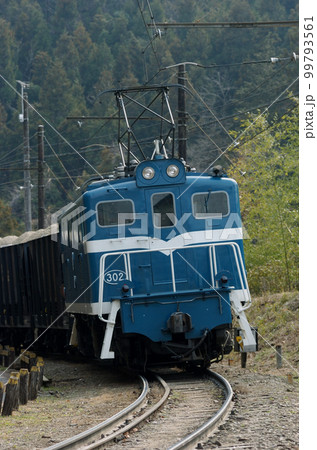 秩父鉄道 浦山口ー秩父太平洋セメント 三輪鉱業所 秩父鉄道 デキ302 秩父鉄道 浦山口ー秩父太平洋セメント 三輪鉱業所 秩父鉄道 デキ302 99793561