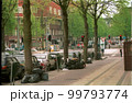 1990年代のヨーロッパ アムステルダム市街の光景 (クラシックカーの車列) 99793774