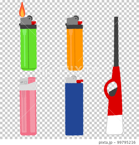Illustration of a lighter Illustration of a lighter 99795216