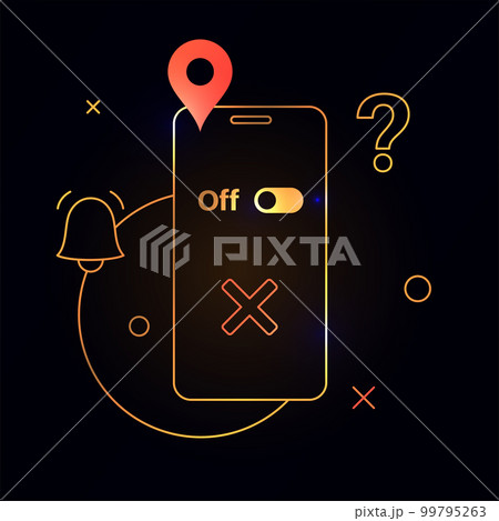 GPS activation toggle GPS activation toggle 99795263