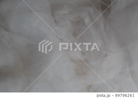 背景素材　ファブリック　白　黒　ダーク　仮想空間　バーチャル背景　サイバー空間　非日常空間　チュール 99796261