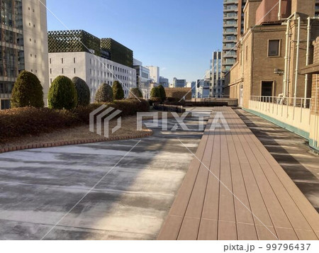 学士会館の屋上庭園 99796437