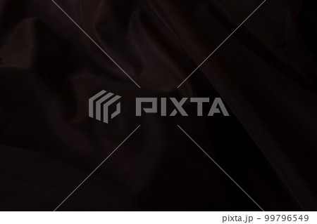 ファブリック　ファッション　背景素材　茶色　こげ茶　ダークブラウン　衣装　テキストスペース　仮想空間 99796549