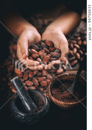 Aromatic cocoa beans 99798635